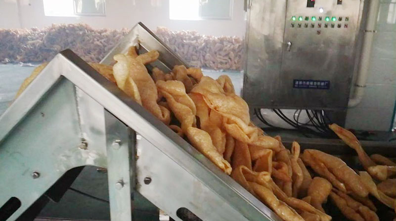 How To Make The Crispy Pork Skin In Factory？