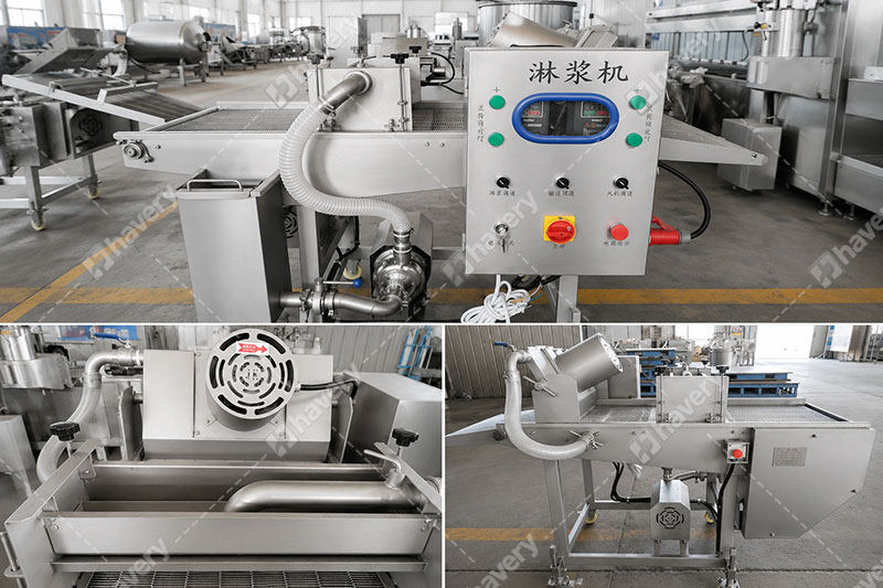 tempura battering machine details
