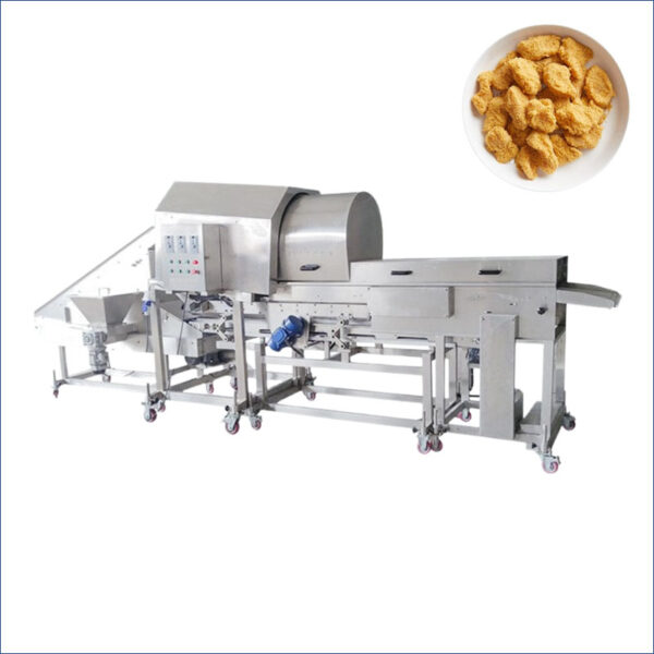 drum flour coating machine