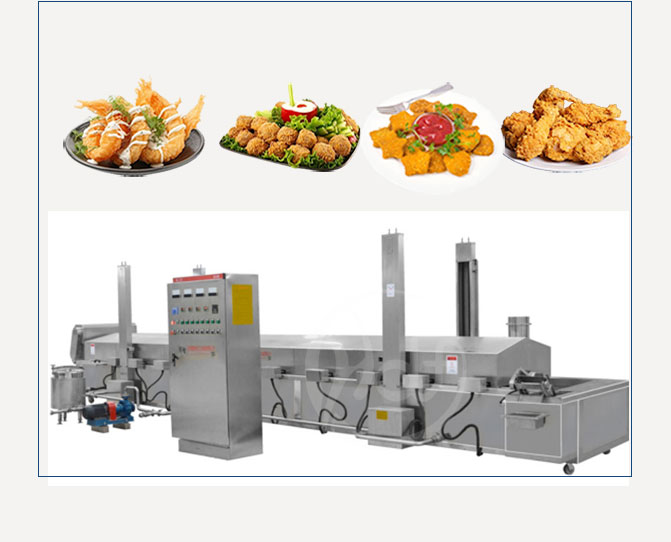 meat frying machine