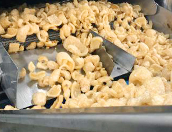 pork rinds production line