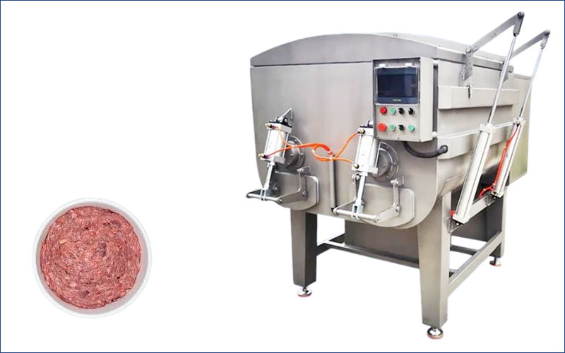 máquina de mezcla de salchichas
