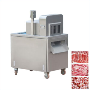 frozen meat cutting machine