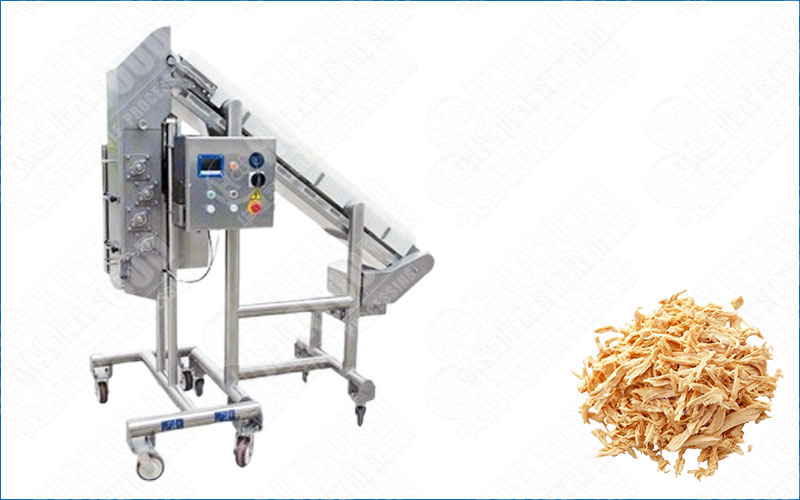 cooked meat shredding machine